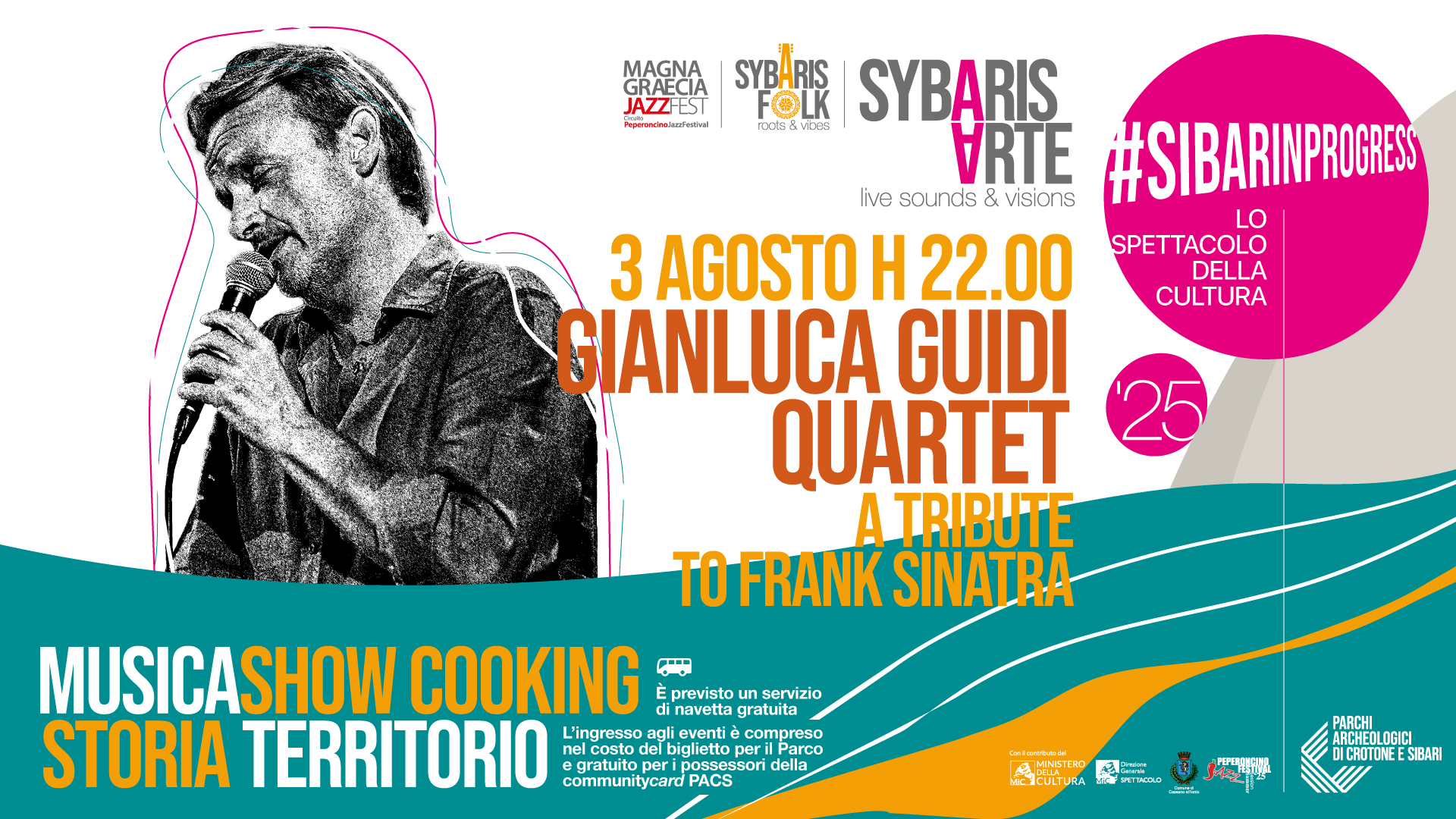 #SIBARINPROGRESS - GIANLUCA GUIDI QUARTET - A Tribute of Frank Sinatra